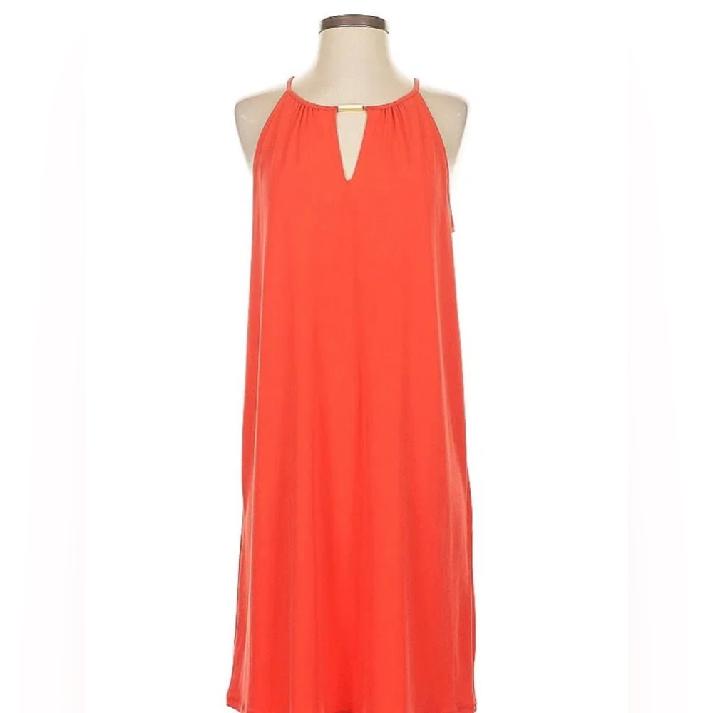 Michael Kors Bold Red Sleeveless Dress MED